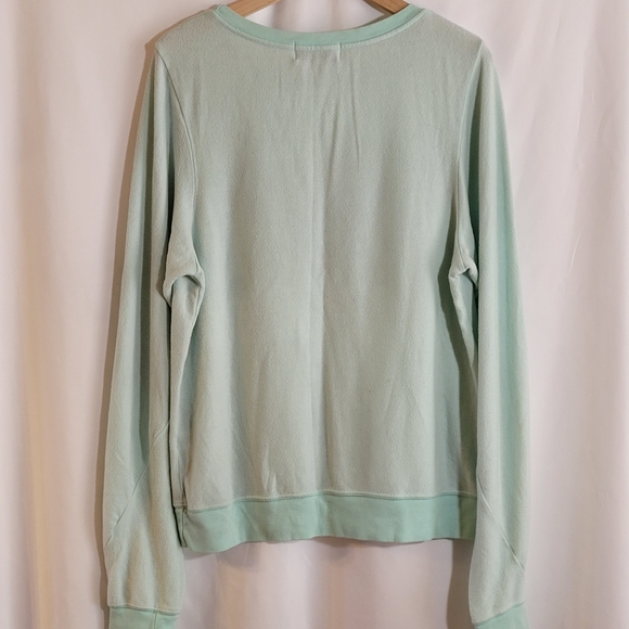 WILDFOX Knit Top - Mint Puppies - Picture 4 of 6